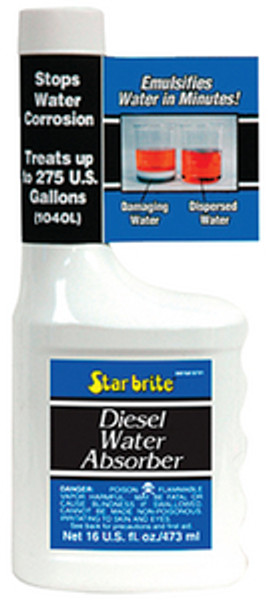 Starbrite Diesel Water Absorber 16 Oz. 84616