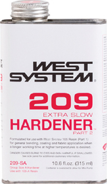 West System Extra Slow Hardener .66 Pint 209SA