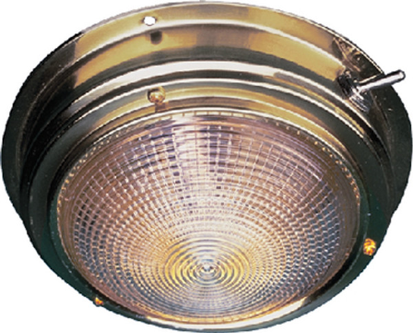 Sea Dog Line Brass Dome Light 5In 400205-1