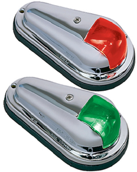 Perko 12V Vert Mount Sidelights 0955DP0CHR