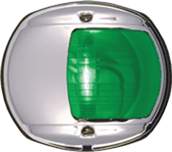 Perko Side Light-12V Chrome Starboard 0170MSDDP2