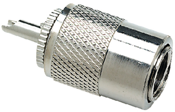 Seachoice Pl259 Chr/Br Cable Plug 19821