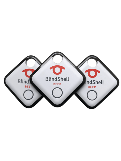 BlindShell Beep 3 piece set for the BlindShell Classic 2 accessible cell phone