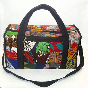 African Kitengi Luggage Travel and Sports Bag