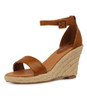 WHIPPET TAN ESPADRILLE WEDGES