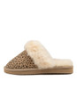 TOASTY IL LEOPARD CREAM LEATHER FUR