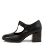 NASTAYA BLACK PATENT PU BALLET FLATS