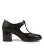 NASTAYA BLACK PATENT PU BALLET FLATS