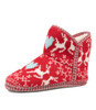 WINTRY RED MULTI SLIPPERS