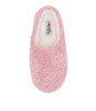 Fleecy Pink Fabric Slippers