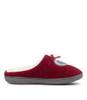 Loving Red Fabric Slippers