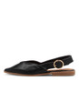 Evalow Black Flat Shoes