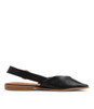 Evalow Black Flat Shoes