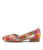 Alkoxy Pink Floral Flat Shoes