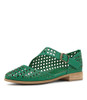 Qixen Green Flat Shoes