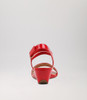 Braseto Red Patent Pu Sandals