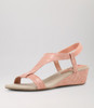 Bunro Blush Croc Sandals