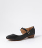 Etix Black Flat Shoes