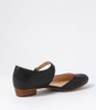 Etix Black Flat Shoes