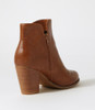 Cady Tan Ankle Boots