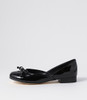 Alwin Black Patent Pu Ballet Flats