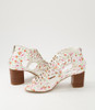 Bettee White Floral Sandals