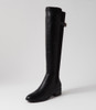 Tejai Black Stretch Knee High Boots