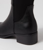 Tejai Black Stretch Knee High Boots