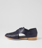 Quietly Navy Flat Shoes