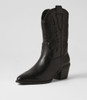 Yeehaw Black Calf Boots
