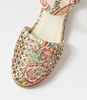 Quotes Latte Paisley Flat Shoes