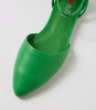 Grammi Green Flat Shoes
