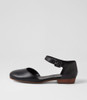Fulner Black Flat Shoes