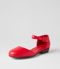 Fulner Red Flat Shoes