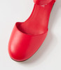 Fulner Red Flat Shoes
