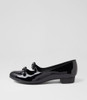 Esker Black Patent Pu Ballet Flats