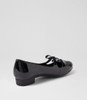 Esker Black Patent Pu Ballet Flats