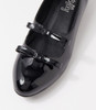 Esker Black Patent Pu Ballet Flats