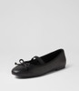 Krumpet Black Flat Shoes
