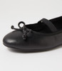 Krumpet Black Flat Shoes