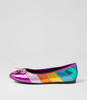 Kooky Bright Multi Ballet Flats