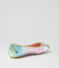 Kooky Pastel Multi Ballet Flats