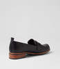 Hosko Black Flat Shoes