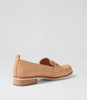 Hosko Camel Flat Shoes