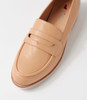 Hosko Camel Flat Shoes