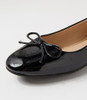 Klara Black Patent Pu Ballet Flats