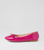 Klara Magenta Patent Pu Ballet Flats
