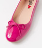 Klara Magenta Patent Pu Ballet Flats