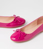 Klara Magenta Patent Pu Ballet Flats