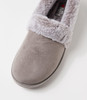 Slipon Grey Multi Flat Shoes